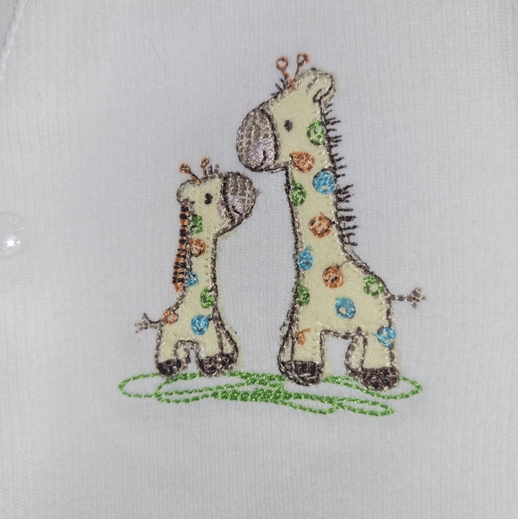 🆕️ Little Me Ivory Giraffe Newborn Sleeper Hat 2 Piece Set Unisex Baby Gift 🦒 - Picture 4 of 6